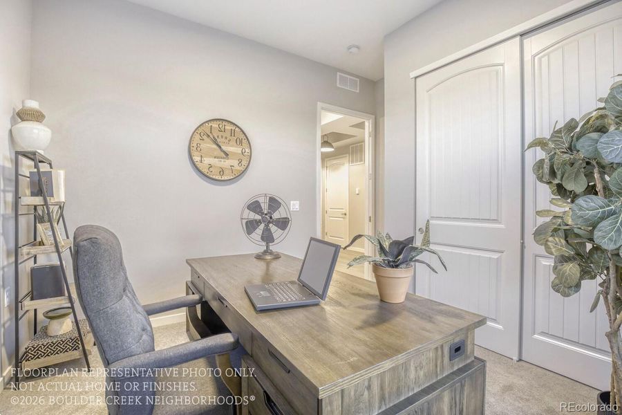 Furnished interior view inside a new home in , Fort Collins (Image 8).
