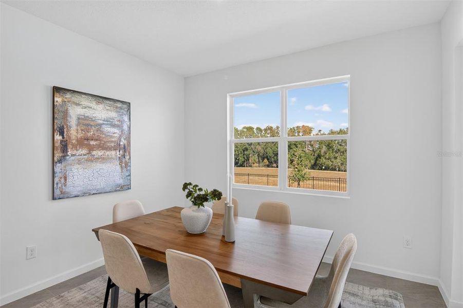 Furnished interior view inside a new home in Rainwood, Clermont (Image 6).