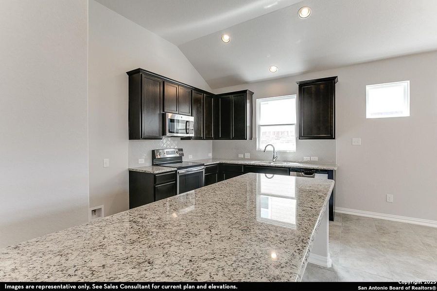 Furnished interior view inside a new home in Homestead, Schertz (Image 3). Furnished interior view inside a new home in Homestead, Schertz (Image 3).