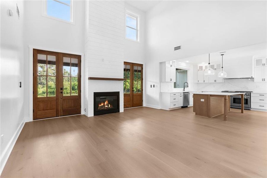 Spacious, unfurnished interior of a new home in , Canton (Image 23).