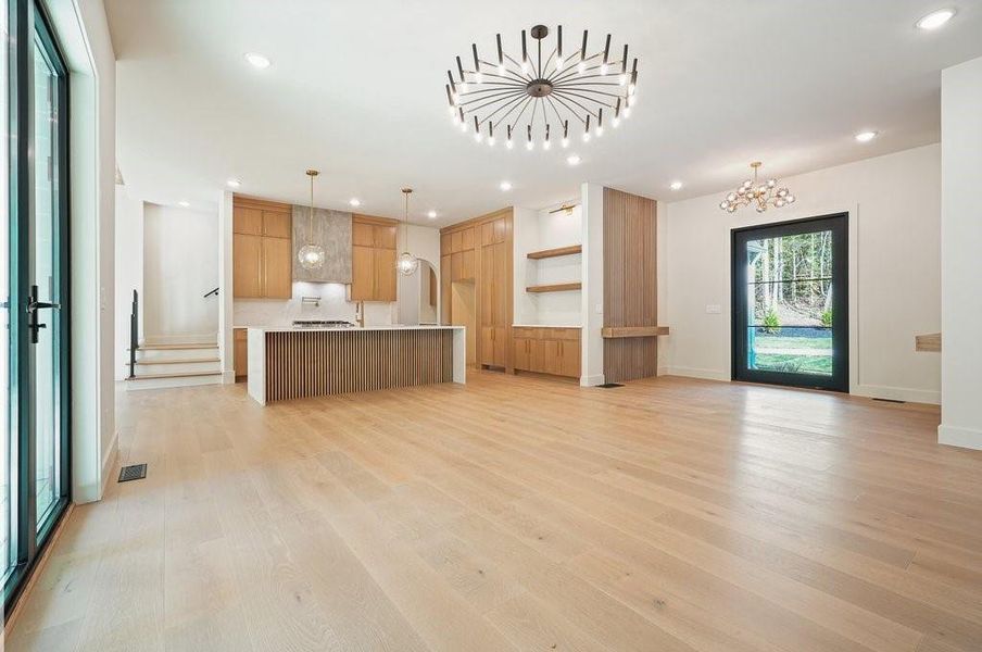 Spacious, unfurnished interior of a new home in , Canton (Image 25).