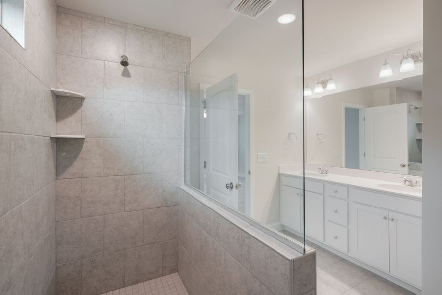 *Photo Representation of Owner's Super Shower