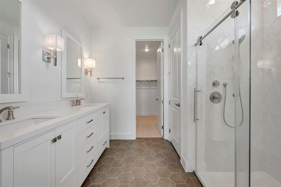 Furnished interior view inside a new home in Gateway Parks, Forney (Image 25).