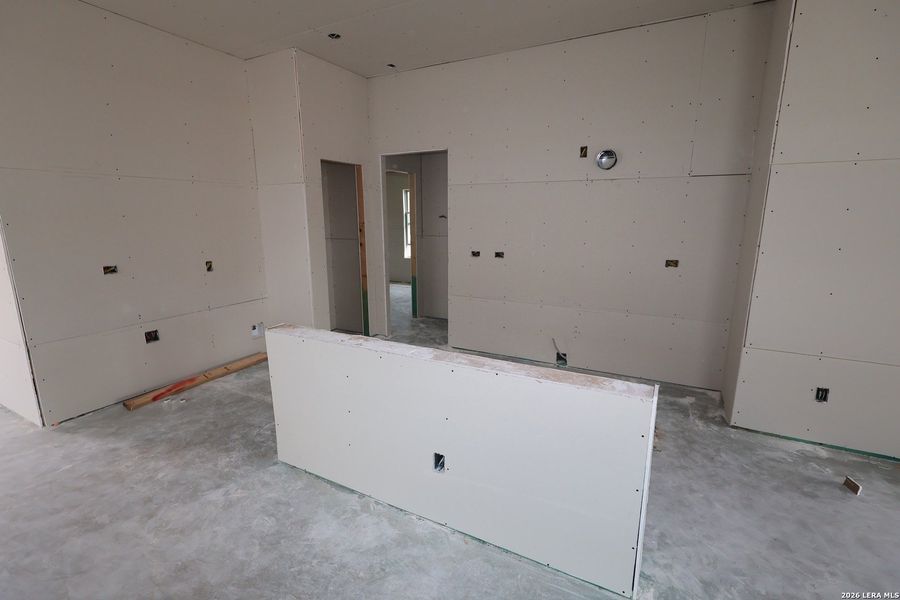 In-progress construction of a new home in Meadows at Clear Springs, New Braunfels, TX (Image 22). In-progress construction of a new home in Meadows at Clear Springs, New Braunfels, TX (Image 22).