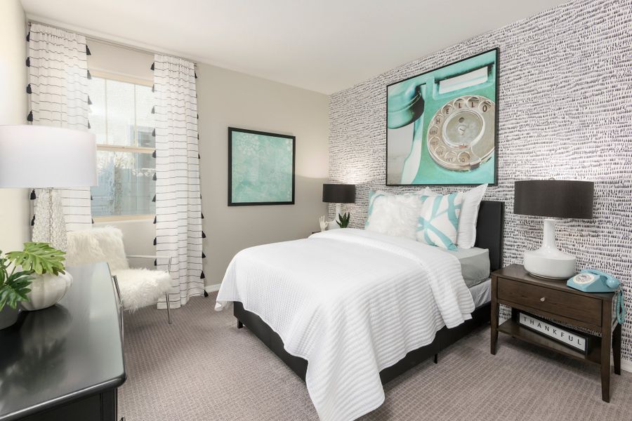 Representative furnished interior of a home built from the Savannah by Beazer Homes in Marbella at Windrose, Waddell (Image 16).