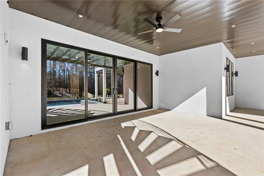 Exterior details and patio area of a home in , Flowery Branch (Image 35). Exterior details and patio area of a home in , Flowery Branch (Image 35).