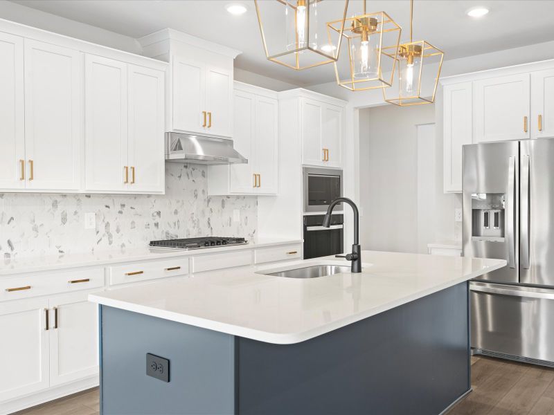 Furnished interior view inside a new home in Cedar Shoals - Signature Collection, Piedmont (Image 5).