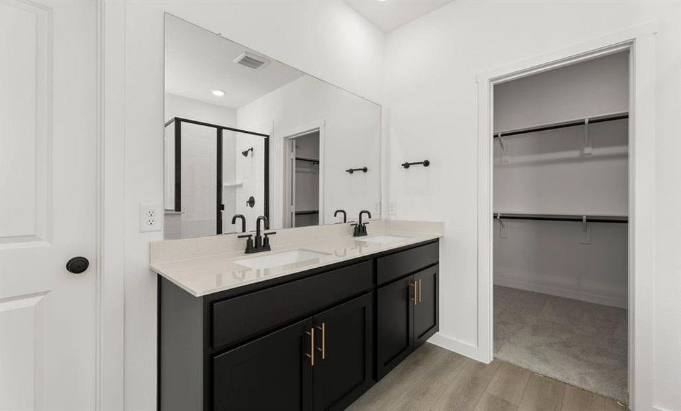 Primary Bathroom Representative Photo featuring the Noir Collection