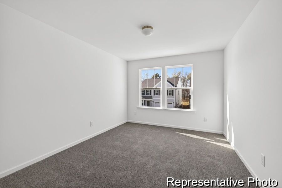 Spacious, unfurnished interior of a new home in Morgan Hills, Albemarle (Image 19).