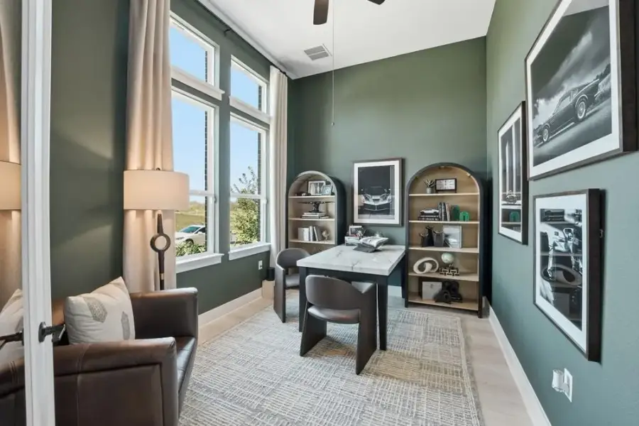 Furnished interior view inside a new home in Santa Rita Ranch, Liberty Hill (Image 14).