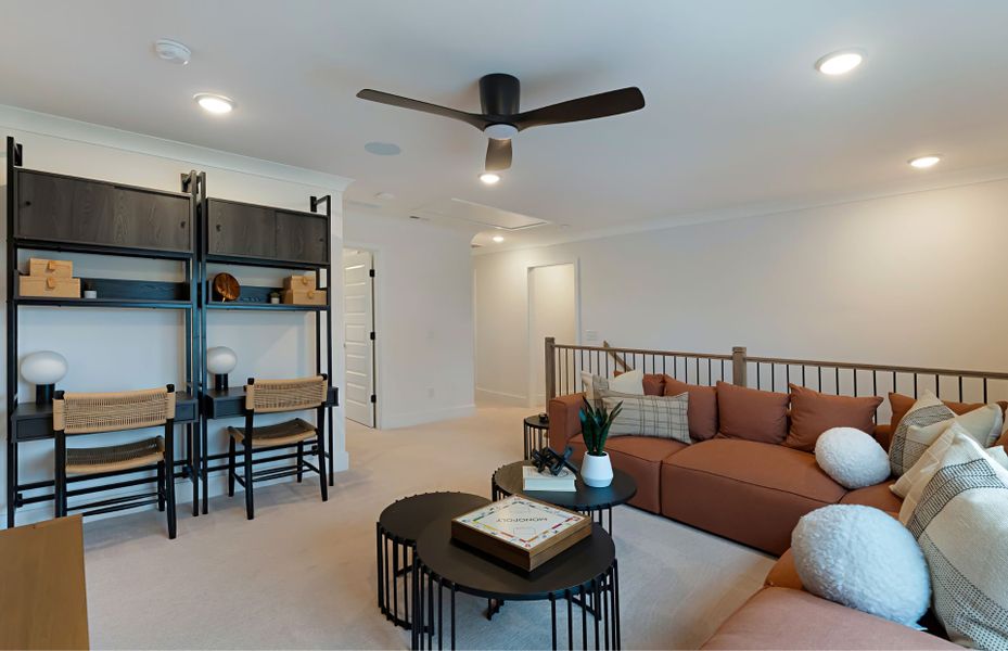 Representative furnished interior of a home built from the Valleybrook by Pulte Homes in Devonshire, Mount Juliet (Image 22).