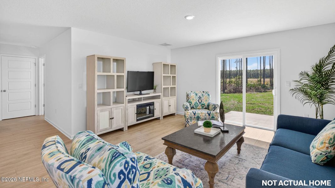 Furnished interior view inside a new home in The Arbors, Jacksonville (Image 8).