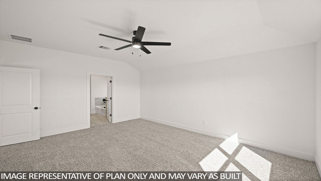 Spacious, unfurnished interior of a new home in Sunterra Lakes, Brookshire (Image 24). Spacious, unfurnished interior of a new home in Sunterra Lakes, Brookshire (Image 24).