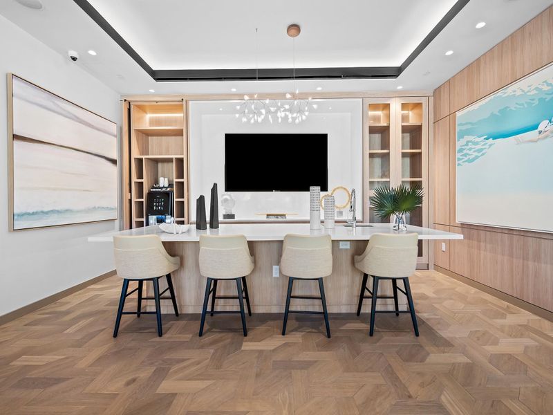 Furnished interior view inside a new home in , Fort Lauderdale (Image 6). Furnished interior view inside a new home in , Fort Lauderdale (Image 6).