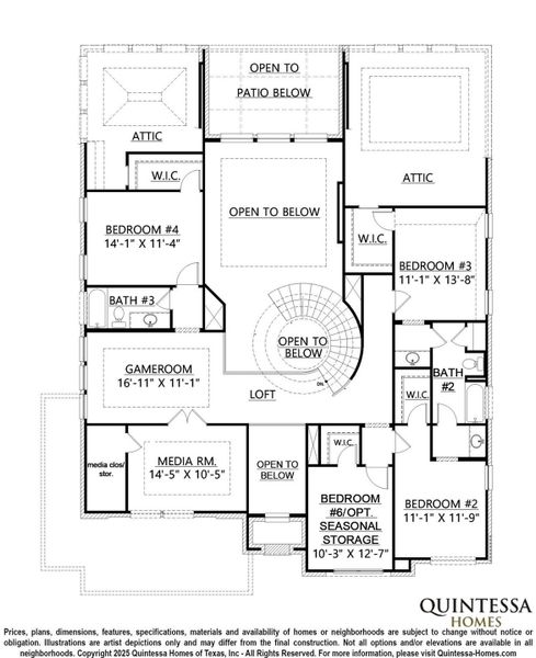 Artist Rendering of 2nd Floor Plan. Artist Rendering of 2nd Floor Plan.