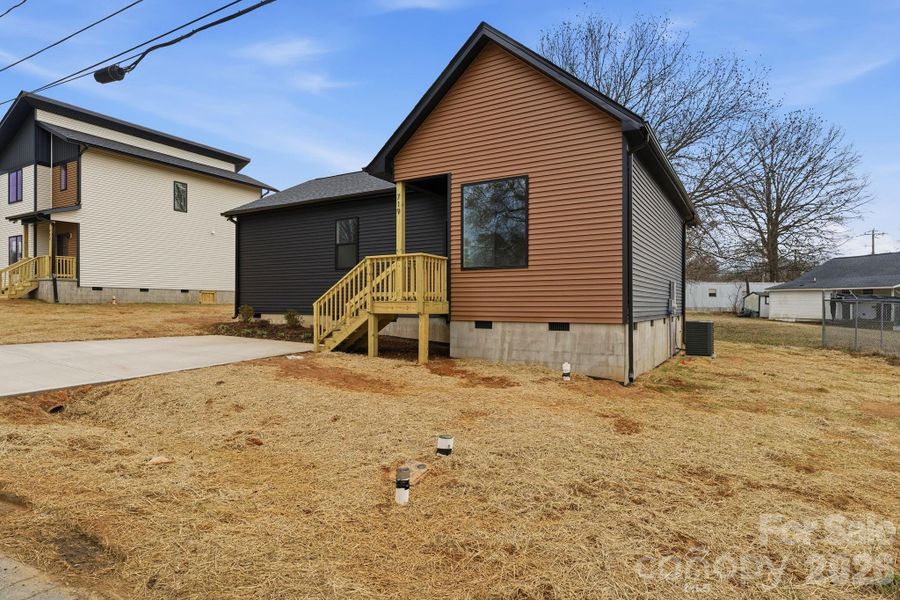 Exterior details and patio area of a home in , Kannapolis (Image 14). Exterior details and patio area of a home in , Kannapolis (Image 14).