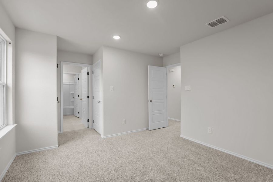 Representative unfurnished interior of a home built from the The Sequoia A by Davidson Homes LLC in Hickory Ridge, Elmendorf (Image 32).