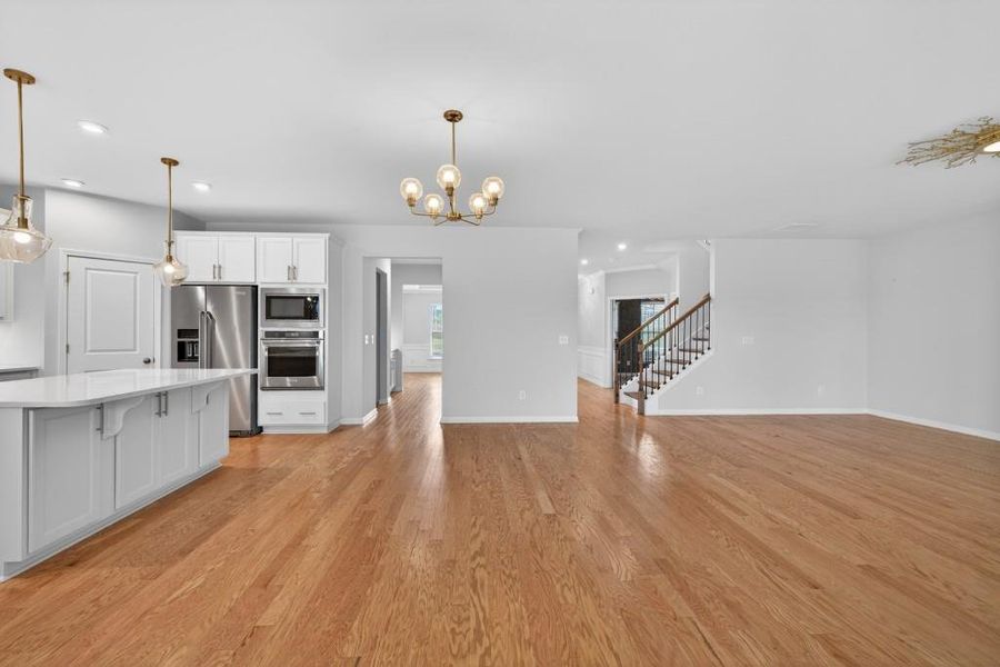 Spacious, unfurnished interior of a new home in Reunion, Flowery Branch (Image 40).