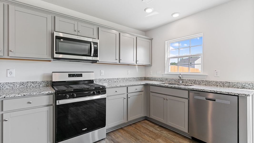 Furnished interior view inside a new home in Willow Mill, Thomasville (Image 3).