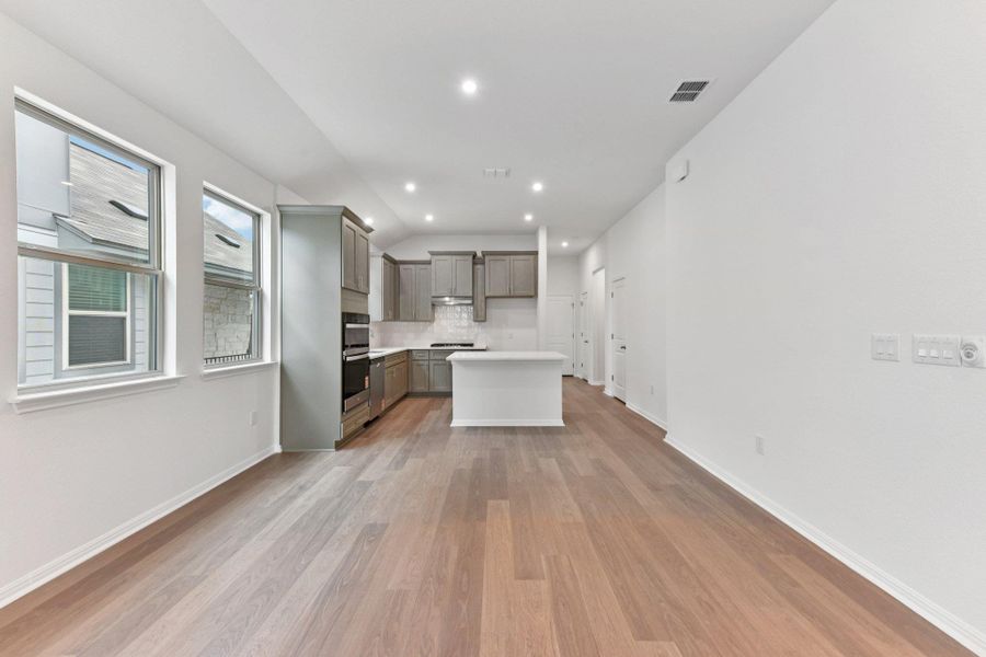 Not the actual home. Representative photo of a completed home of the same plan. Features will vary. Please confirm details with the New Home Consultant