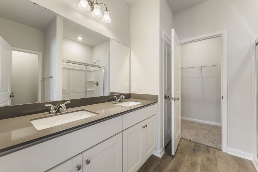 Furnished interior view inside a new home in Edwards Station, Taylors (Image 9).