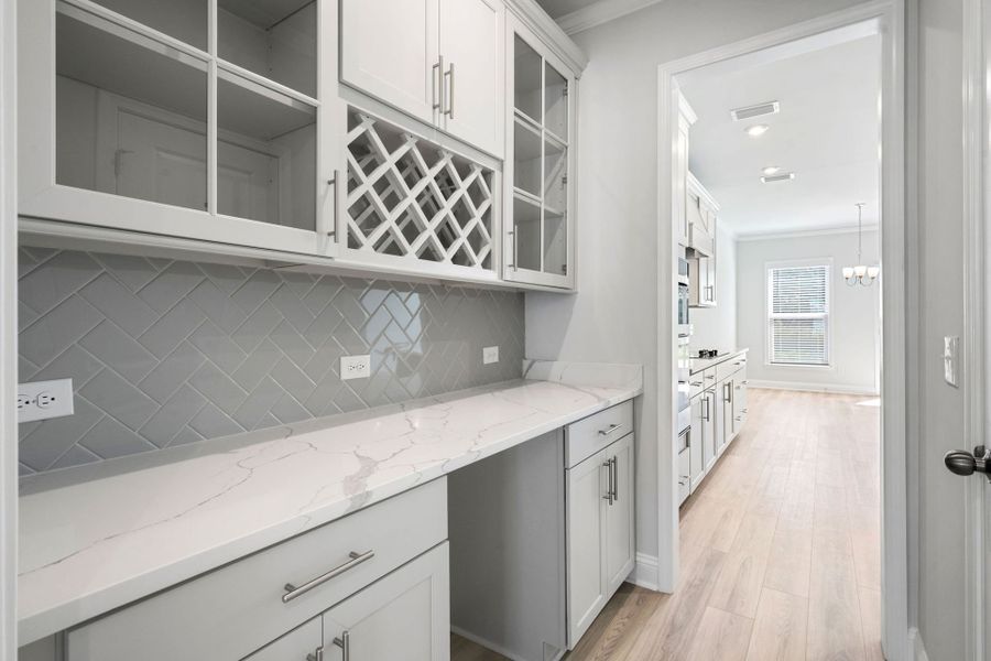 Furnished interior view inside a new home in Waterways, Richmond Hill (Image 8).
