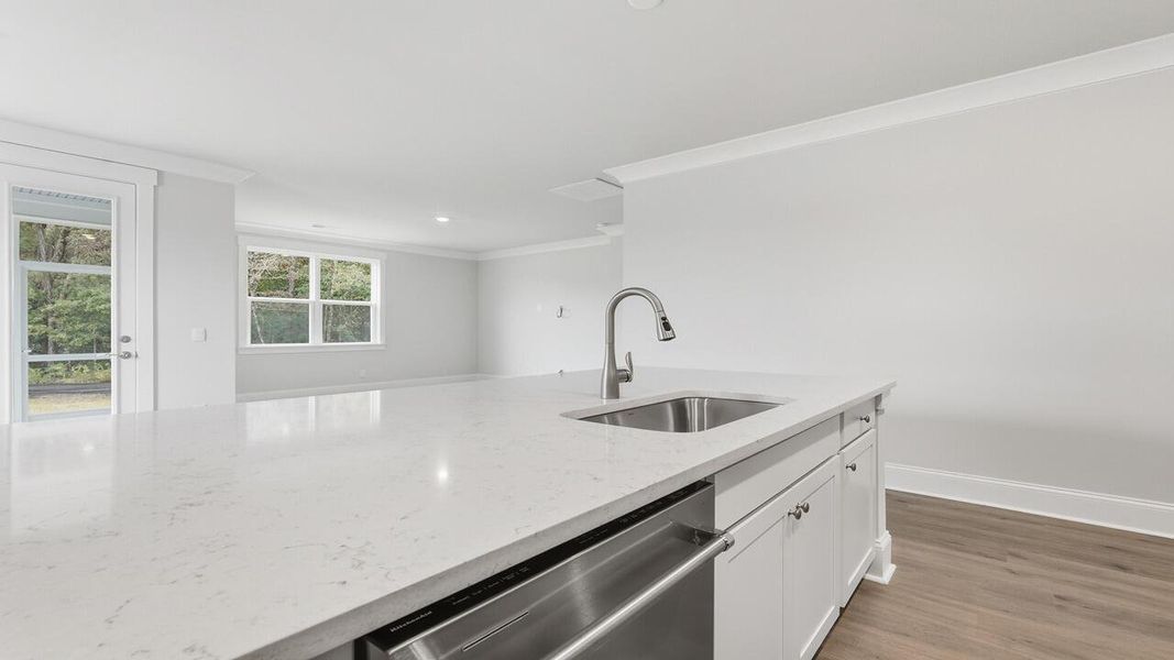 Furnished interior view inside a new home in Sheep Island, Summerville (Image 12).