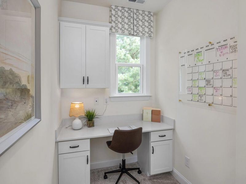 Representative furnished interior of a home built from the The Crawford by Davidson Homes LLC in Tobacco Road, Angier (Image 42).
