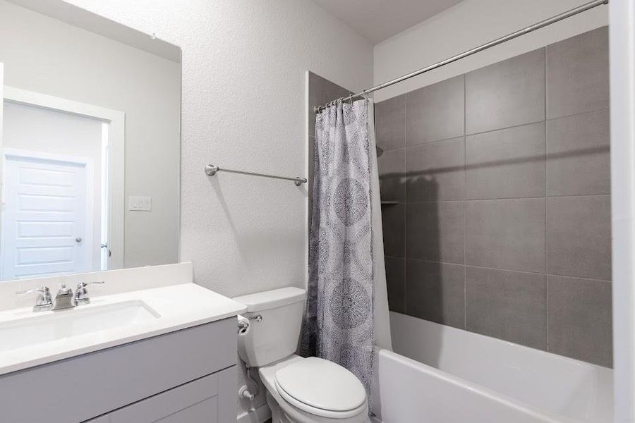Furnished interior view inside a new home in , Houston (Image 18). Furnished interior view inside a new home in , Houston (Image 18).