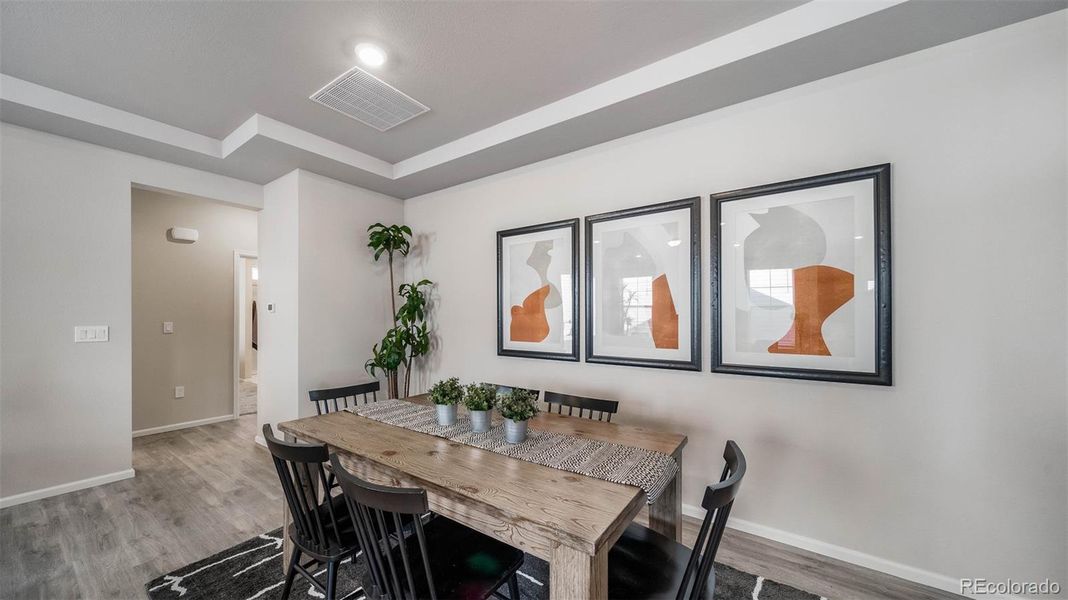 Furnished interior view inside a new home in , Aurora (Image 25).