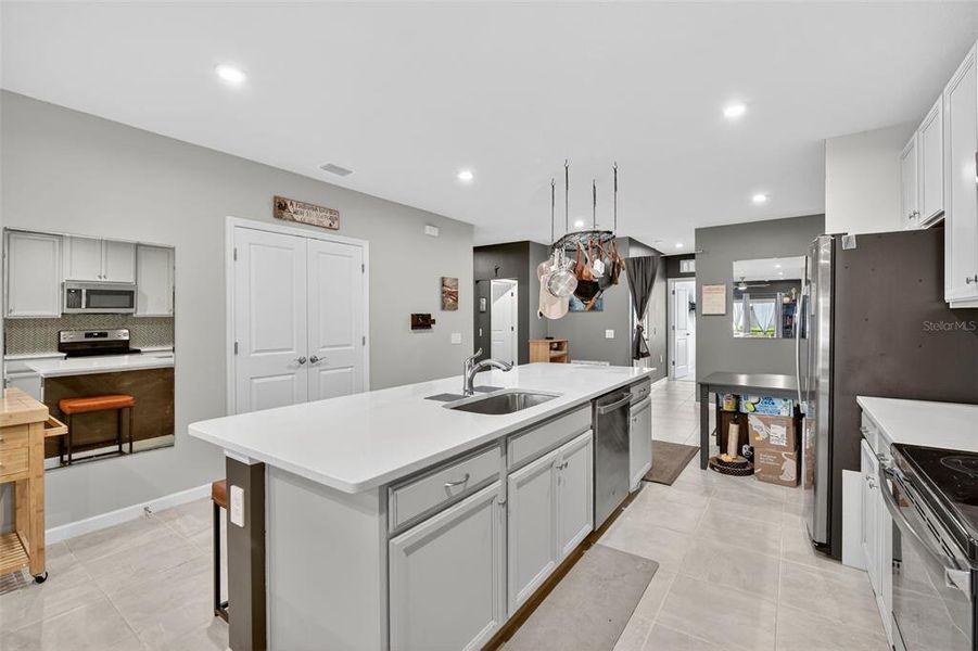 Furnished interior view inside a new home in , Port Charlotte (Image 17). Furnished interior view inside a new home in , Port Charlotte (Image 17).