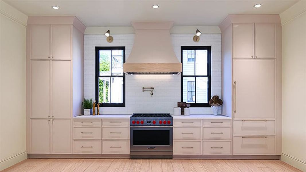Furnished interior view inside a new home in , Mount Pleasant (Image 3).