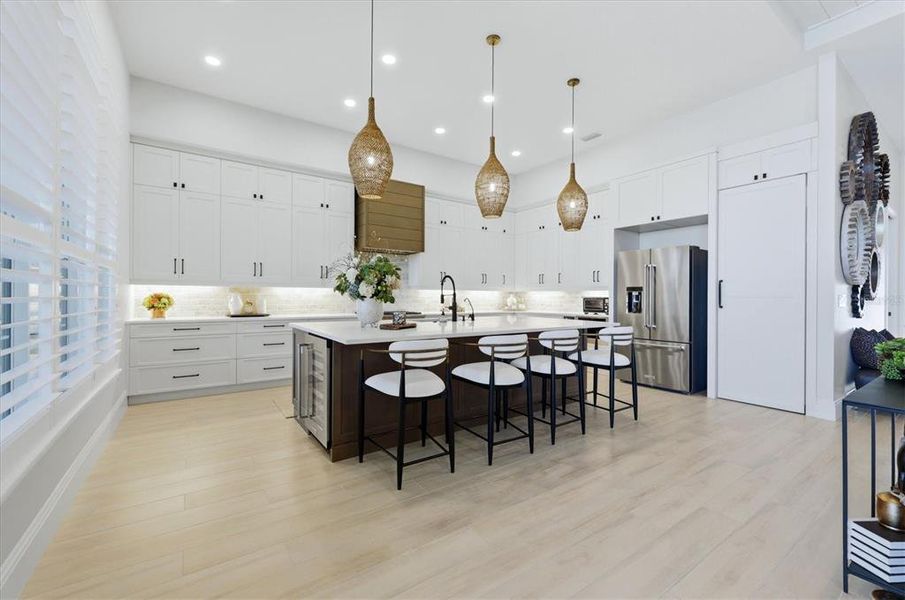 Furnished interior view inside a new home in , Sarasota (Image 7).