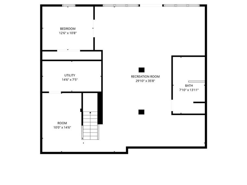 2D floor plan layout of this home in , Gainesville, GA (Image 5).