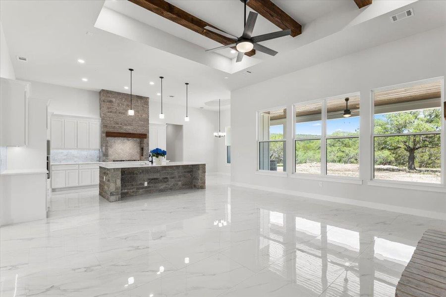 Spacious, unfurnished interior of a new home in , Bertram (Image 27). Spacious, unfurnished interior of a new home in , Bertram (Image 27).