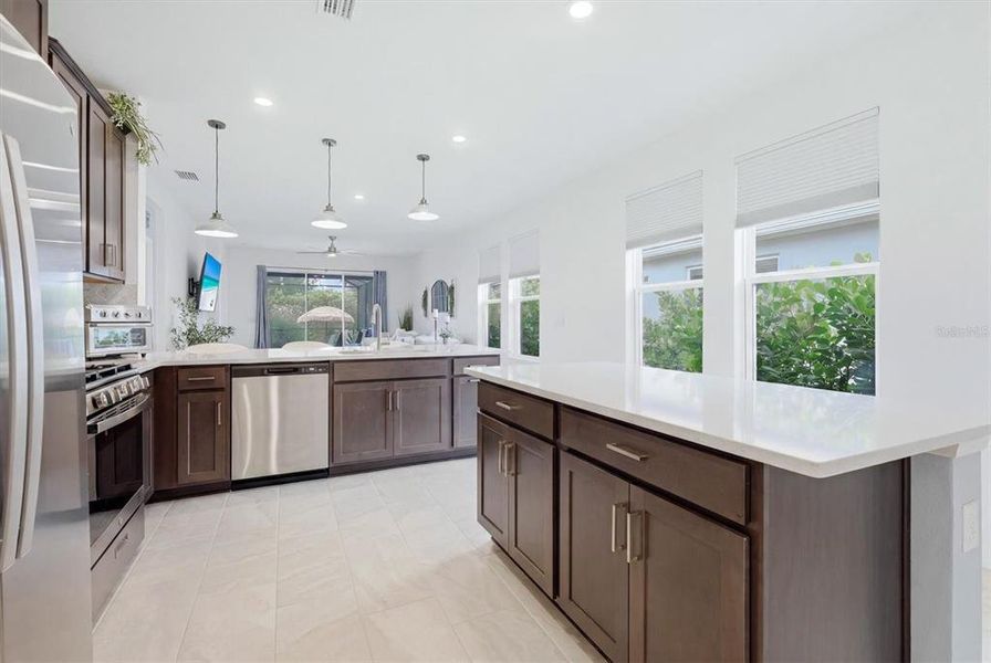 Furnished interior view inside a new home in Palmero, Nokomis (Image 9).