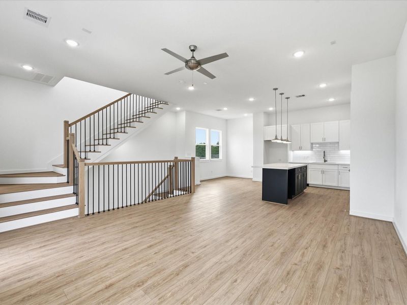 Spacious, unfurnished interior of a new home in , Houston (Image 12). Spacious, unfurnished interior of a new home in , Houston (Image 12).