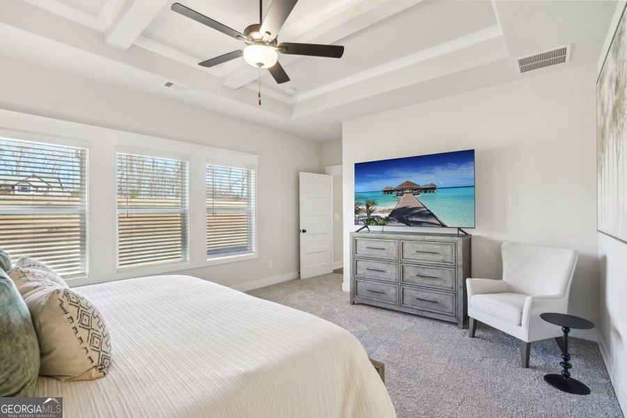 Furnished interior view inside a new home in Ponderosa Farms Reserve, Gainesville (Image 20).