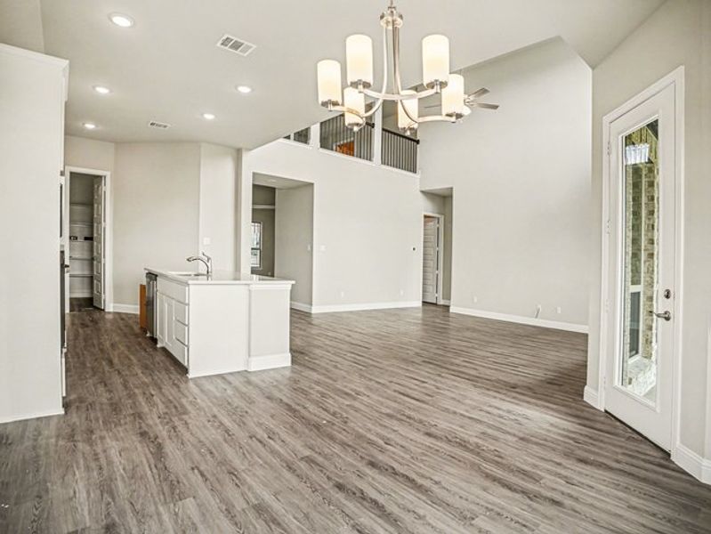 Spacious, unfurnished interior of a new home in Ten Mile Creek Estates, DeSoto (Image 19). Spacious, unfurnished interior of a new home in Ten Mile Creek Estates, DeSoto (Image 19).