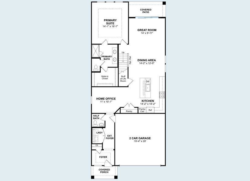 2D floor plan layout of this home in Heritage Ranch, Sherman, TX (Image 4). 2D floor plan layout of this home in Heritage Ranch, Sherman, TX (Image 4).