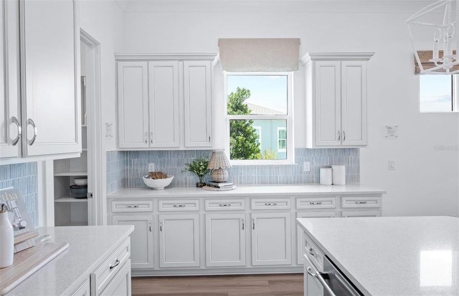Furnished interior view inside a new home in Del Webb Sunchase, Parrish (Image 7).