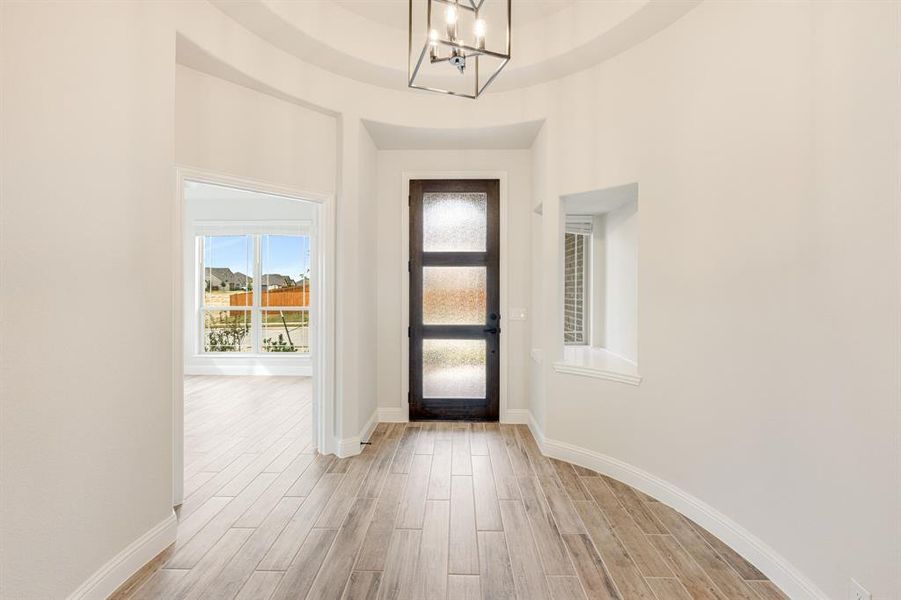 Spacious, unfurnished interior of a new home in Villages of Walnut Grove, Midlothian (Image 21).