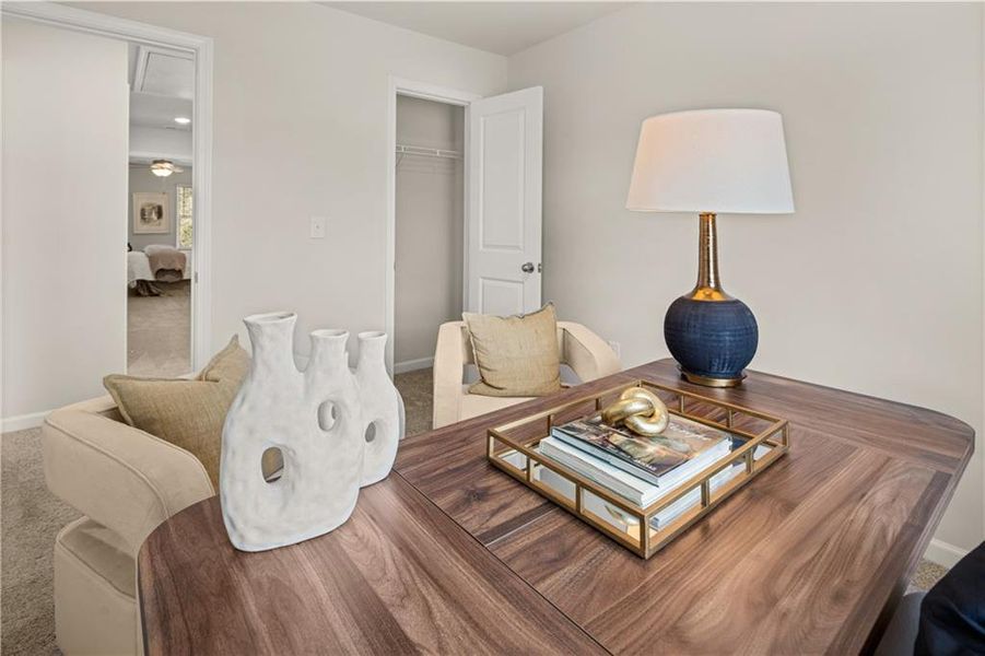 Furnished interior view inside a new home in The Collection at Walden Park, Jonesboro (Image 30).