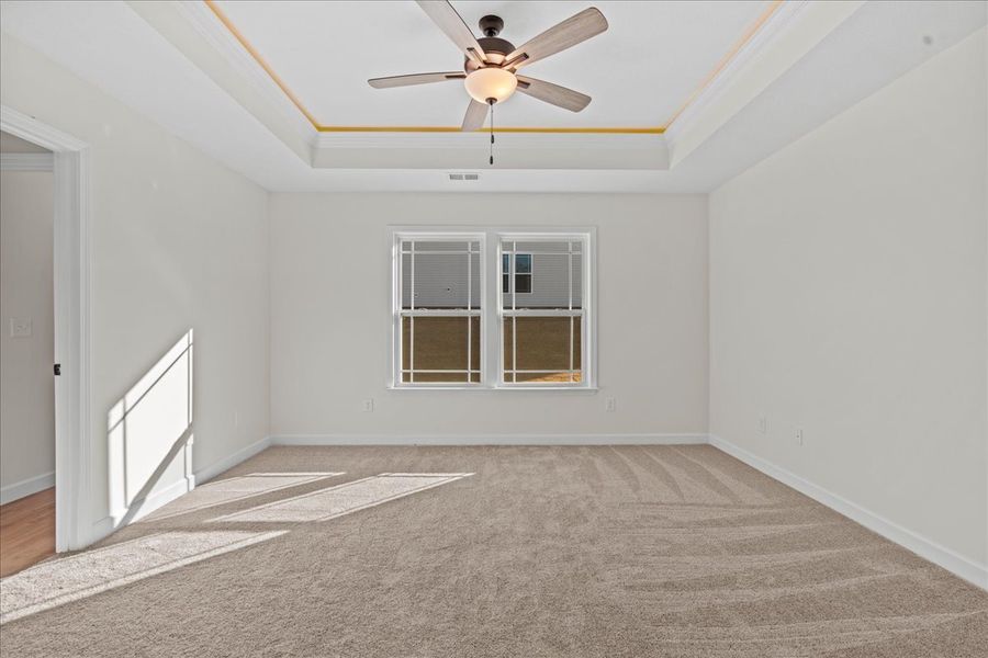 Representative unfurnished interior of a home built from the Cheshire by Enchanted Homes in Mills Gin, Campobello (Image 10).