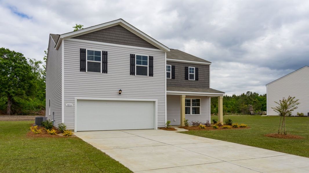 Representative exterior photo of a completed home built from the GALEN by D.R. Horton in Island Green, Myrtle Beach, SC (Image 21).