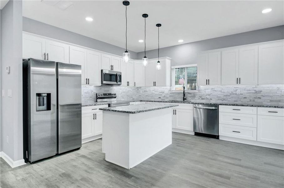 Furnished interior view inside a new home in , Austell (Image 9).