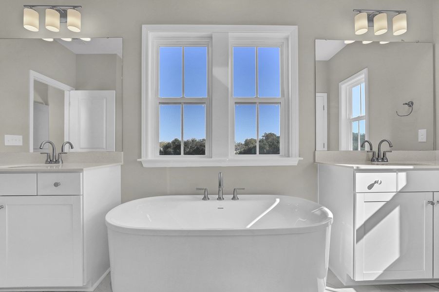 Furnished interior view inside a new home in East Wynd, Hampstead (Image 11).