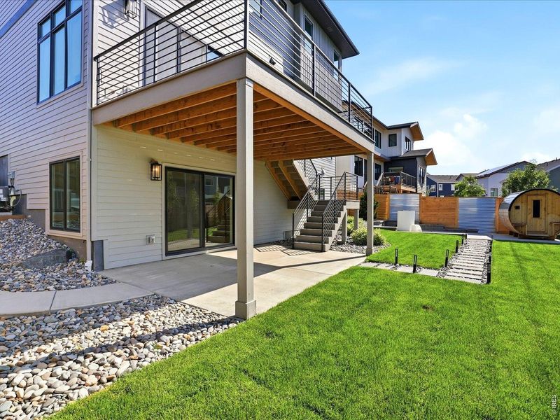 Exterior details and patio area of a home in , Louisville (Image 28).