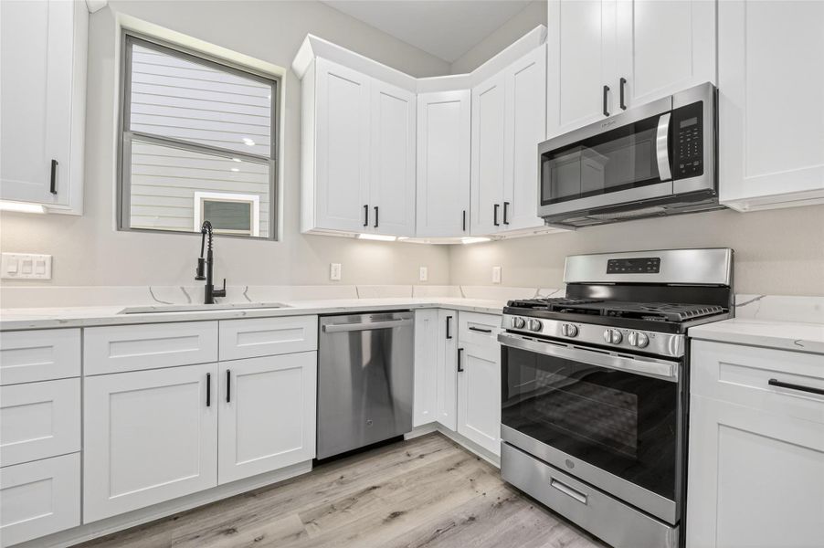 Furnished interior view inside a new home in , Houston (Image 12).