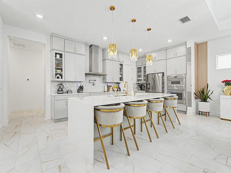Furnished interior view inside a new home in , San Antonio (Image 37).